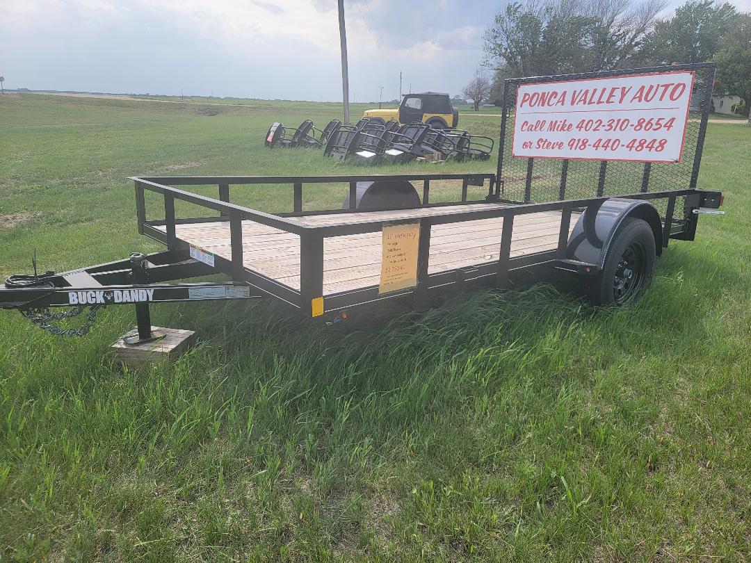 NEW LITTLE BUCK UTILITY 2,900 LBS. GVWR TRAILER - 12FT - 77" WIDE