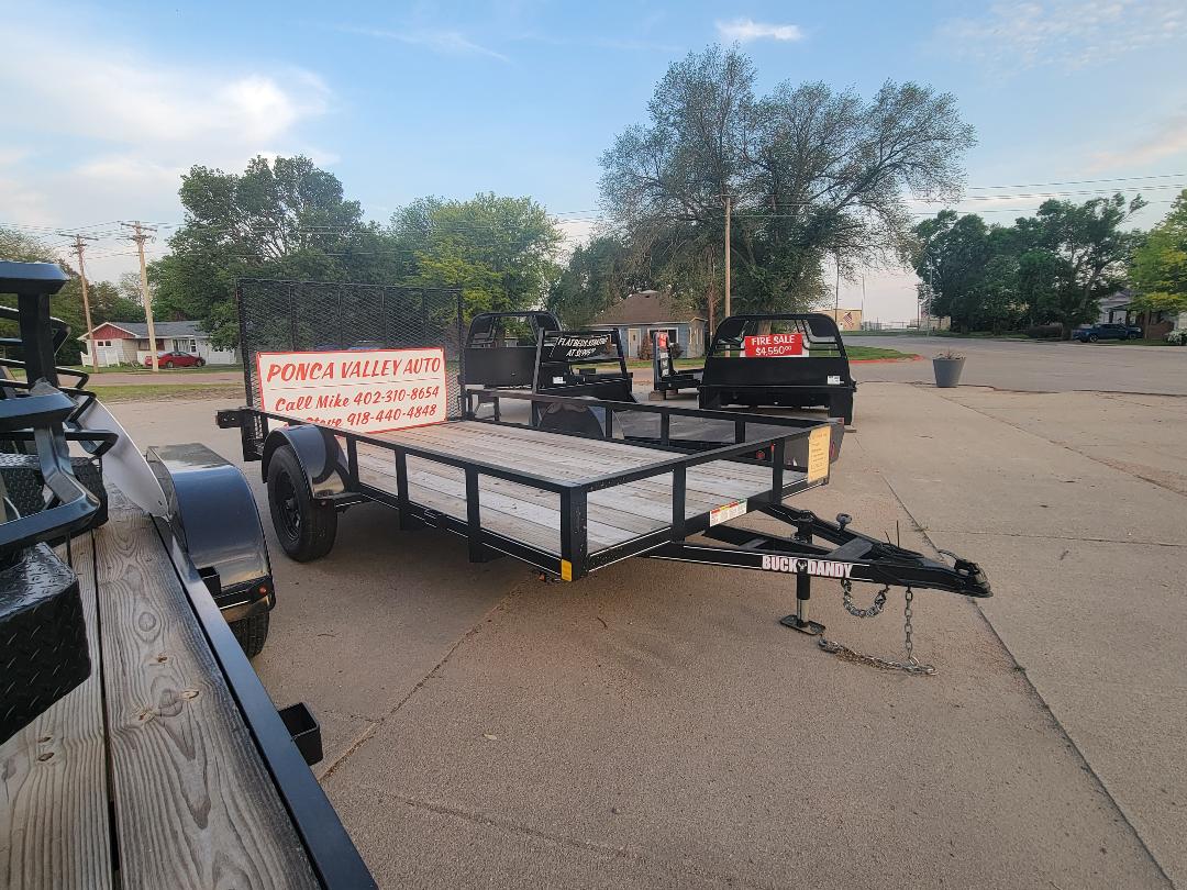 NEW LITTLE BUCK UTILITY 2,900 LBS. GVWR TRAILER - 12FT - 77" WIDE